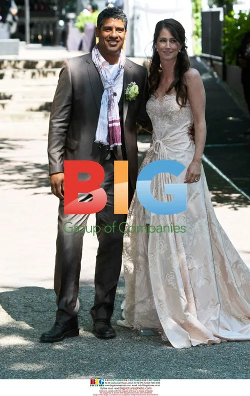 Frank Rijkaard and Stefanie Rucker Wedding