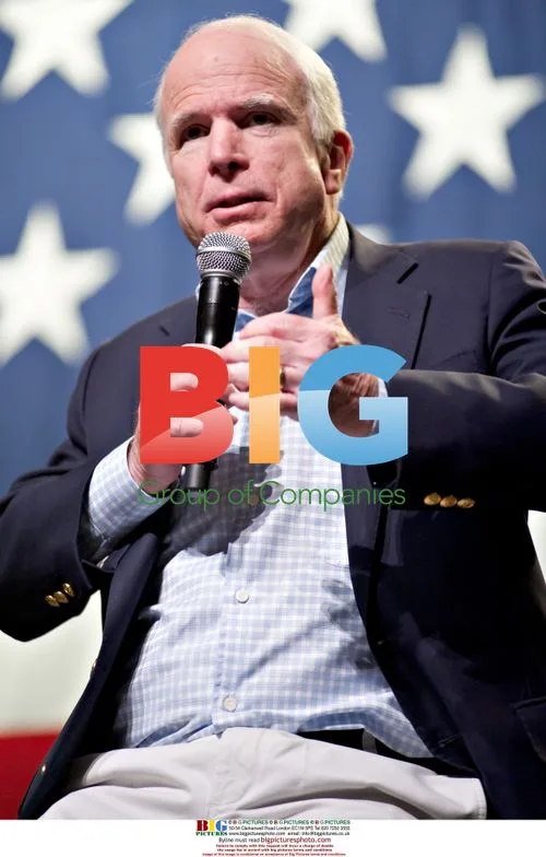 Senator John McCain at town hall meeting