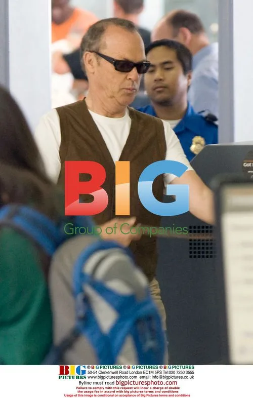 Michael Keaton at LAX Airport