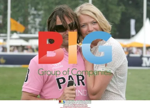 Jodie Kidd and Andrea Vianini at Mint Polo in the Park