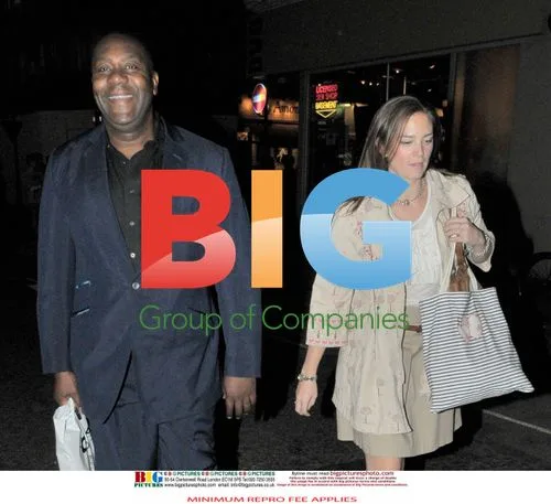 Lenny Henry Spotted Out with Mystery Woman