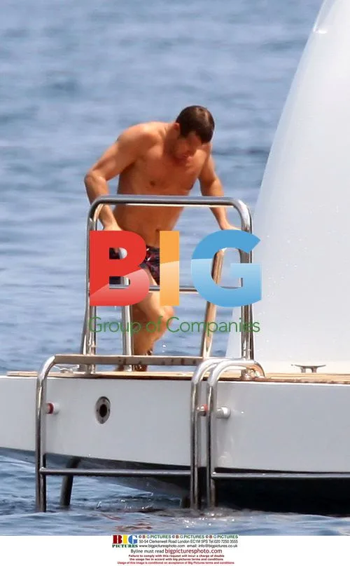 Naomi Campbell and Vladislas Doronin on Yacht