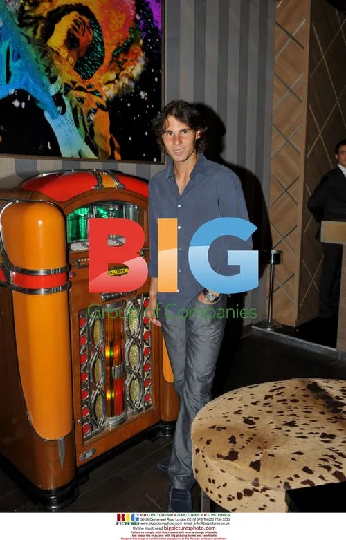 Rafael Nadal Celebrates in Paris