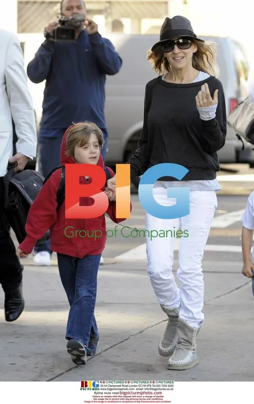Sarah Jessica Parker and son