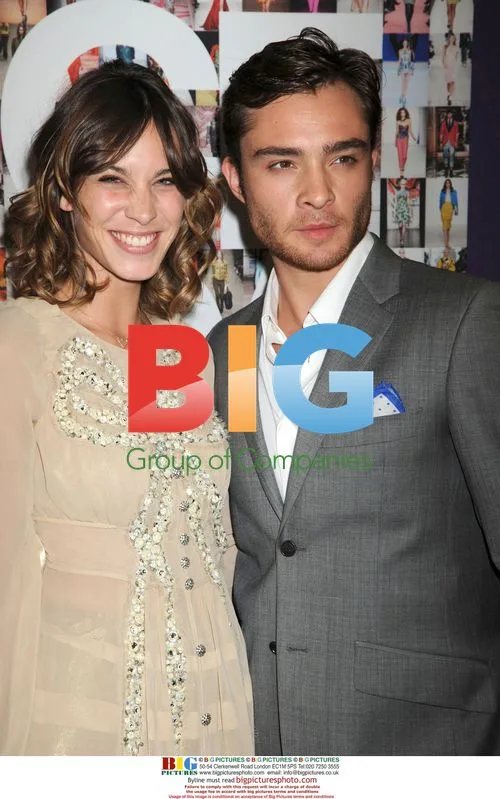 Alexa Chung and Ed Westwick at 2010 CFDA Awards