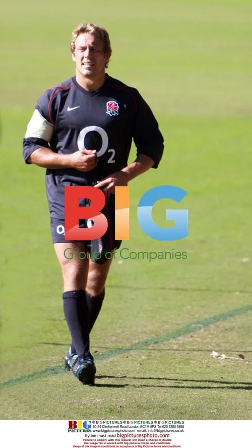 Jonny Wilkinson Trains with England Rugby Team