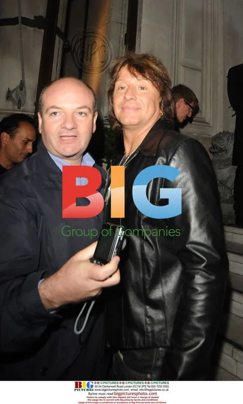 Bon Jovi Arrive at London Hotel