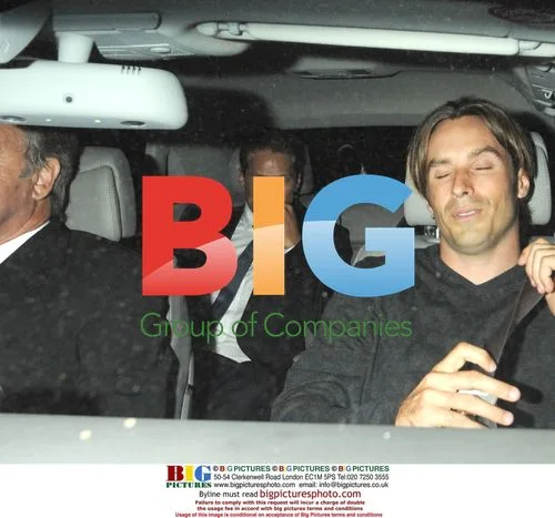 Jason Lewis leaving Glamour Women of the Year awards 2010