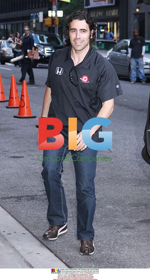 Darlo Franchitti at The Late Show with David Letterman