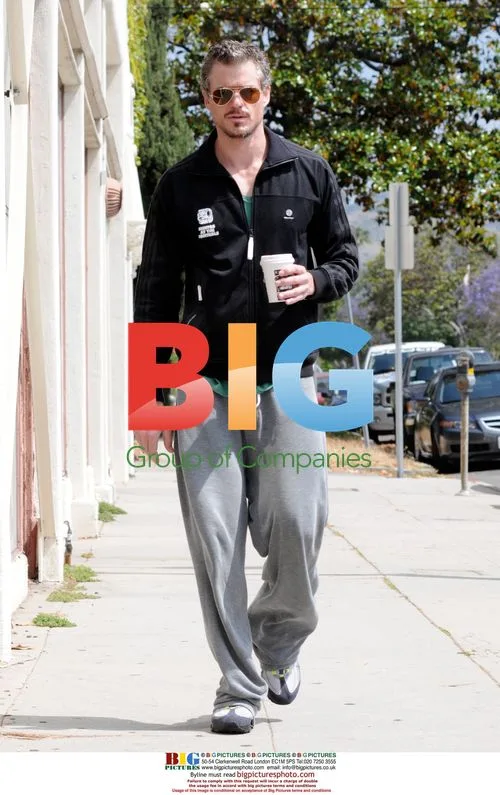 Eric Dane Grabs Coffee in LA