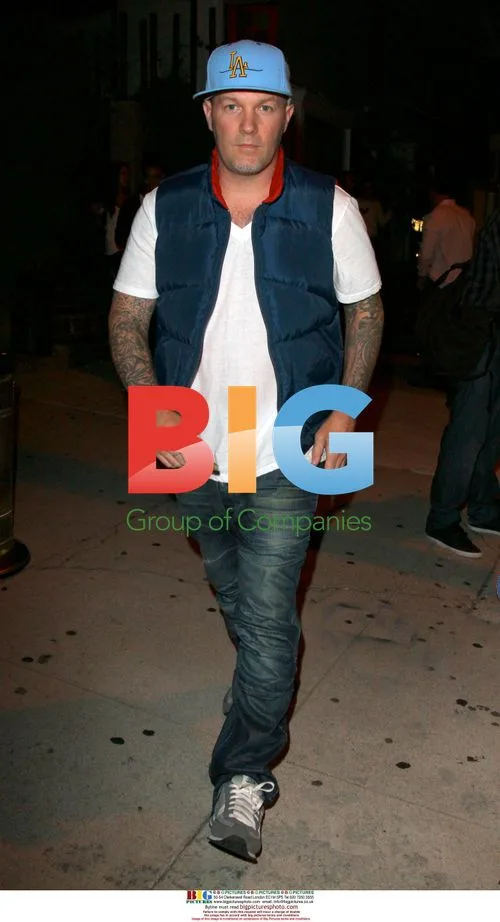 Fred Durst dines at Koi restaurant