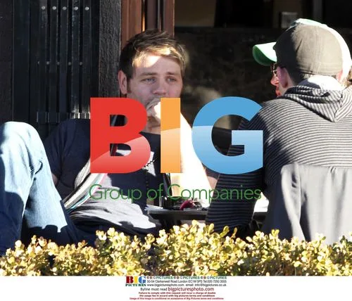 Delta Goodrem and Brian McFadden in Woolloomooloo