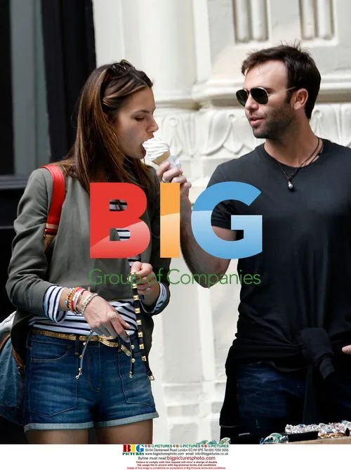 Models Fernanda Motta and Alessandra Ambrosio shopping in Soho