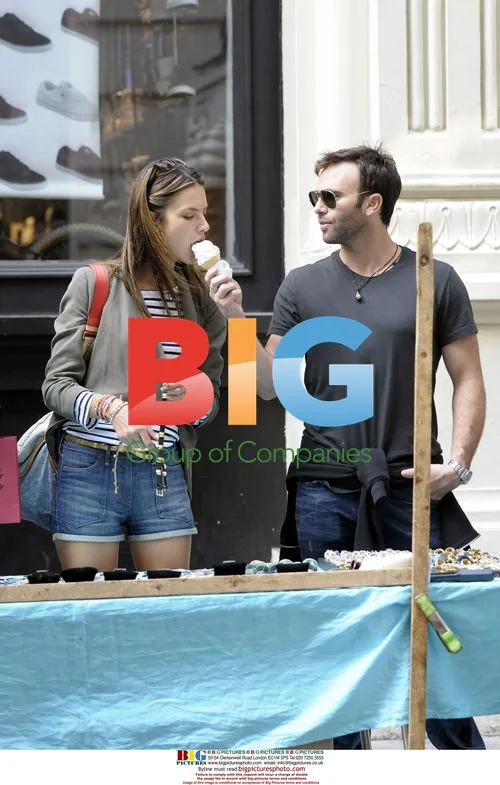 Alessandra Ambrosio with friends in NYC