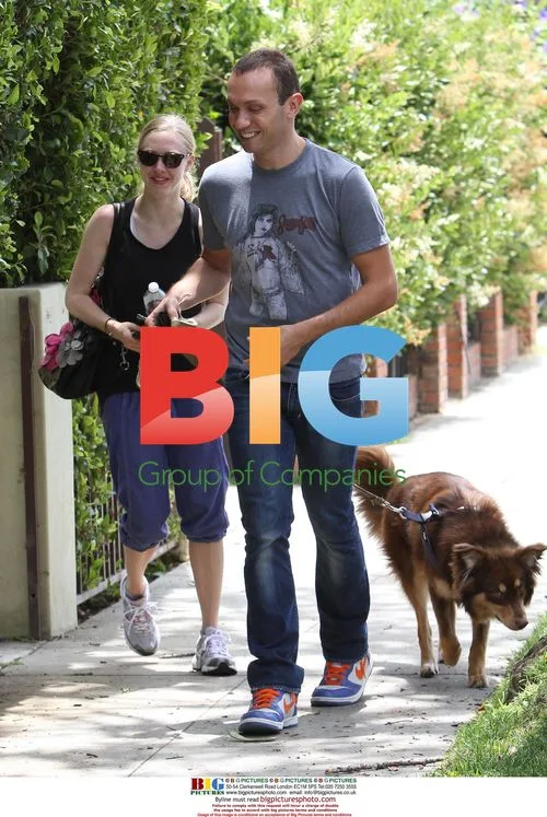Amanda Seyfried Leaves Gym With Dog