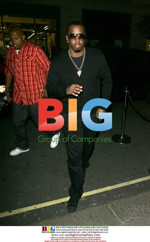 P Diddy, Dawn Richard and Kalenna Leaving Mayfair Hotel