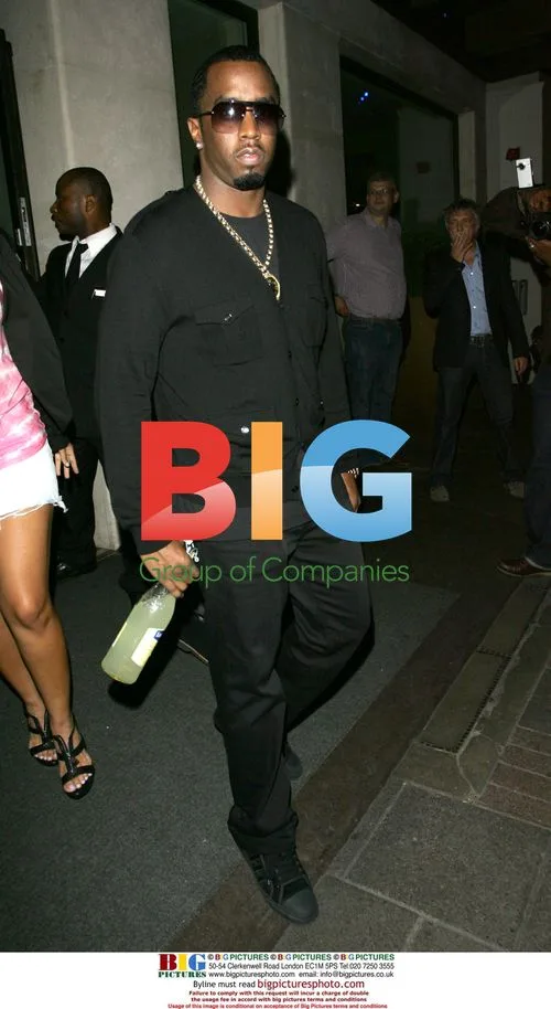 P Diddy Leaves Mayfair Hotel