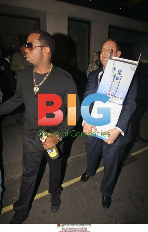 P Diddy Leaves Mayfair Hotel