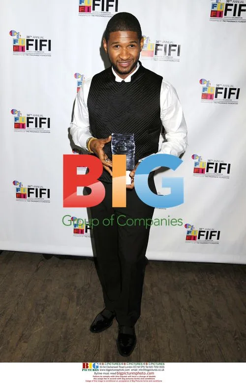 Usher at the 2010 FiFi Awards