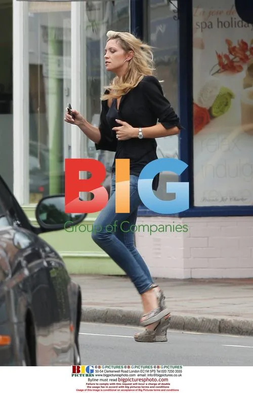Abigail Clancy Running Errands