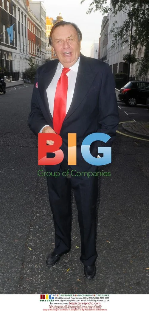 Barry Humphries Spotted in Mayfair, London