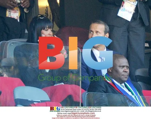Naomi Campbell & Vladimir Doronin at 2010 FIFA World Cup