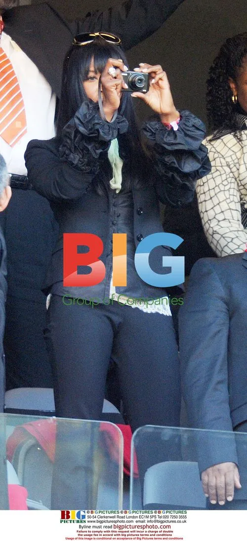 Naomi Campbell and Vladimir Doronin at 2010 World Cup