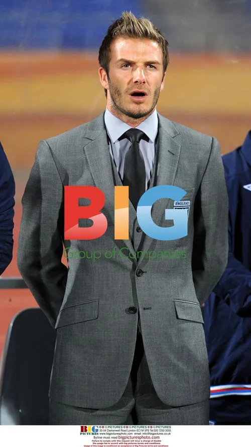 Beckham and Ferdinand at World Cup 2010