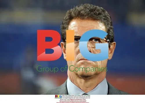 England Manager Fabio Capello at World Cup Match
