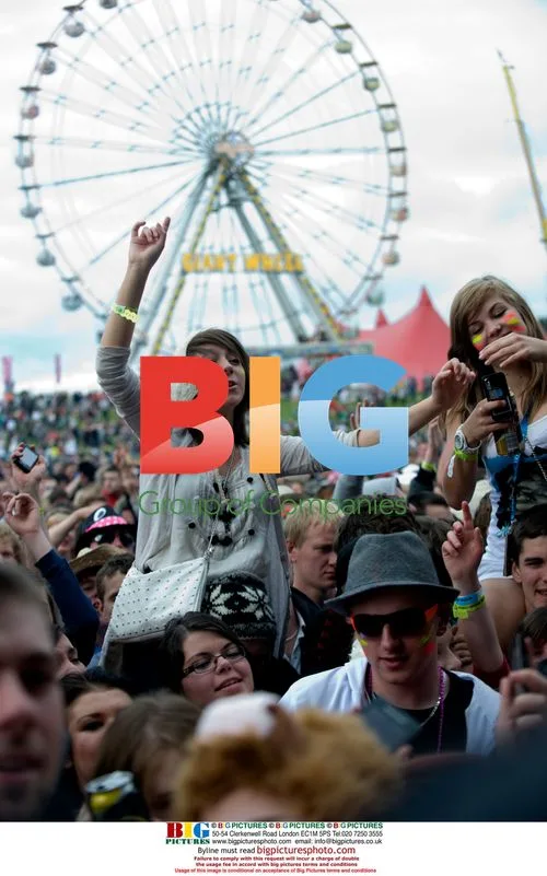 Rockness festival in Inverness, UK