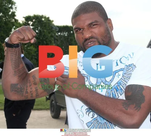Quinton 'Rampage' Jackson at 'The A-Team' Photocall