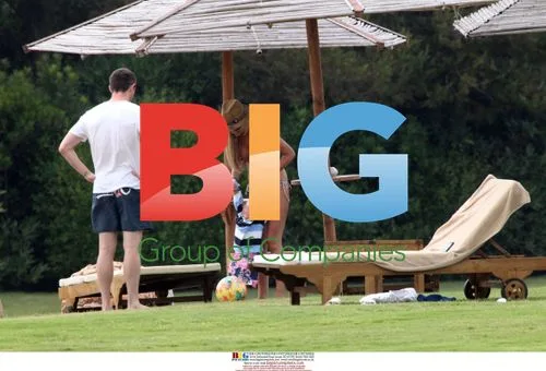 Claudine and Robbie Keane in Sardinia