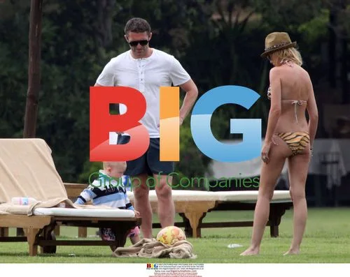 Claudine and Robbie Keane with son in Sardinia