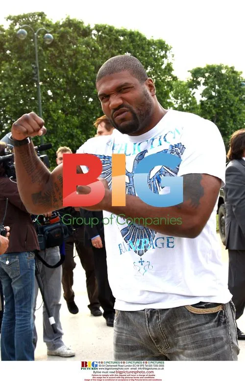 Quinton "Rampage" Jackson Photocall in Paris