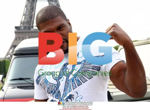 Quinton 'Rampage' Jackson at Paris Photocall