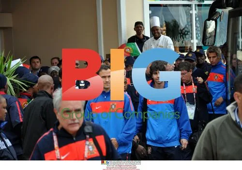 Portugal Players Before Match