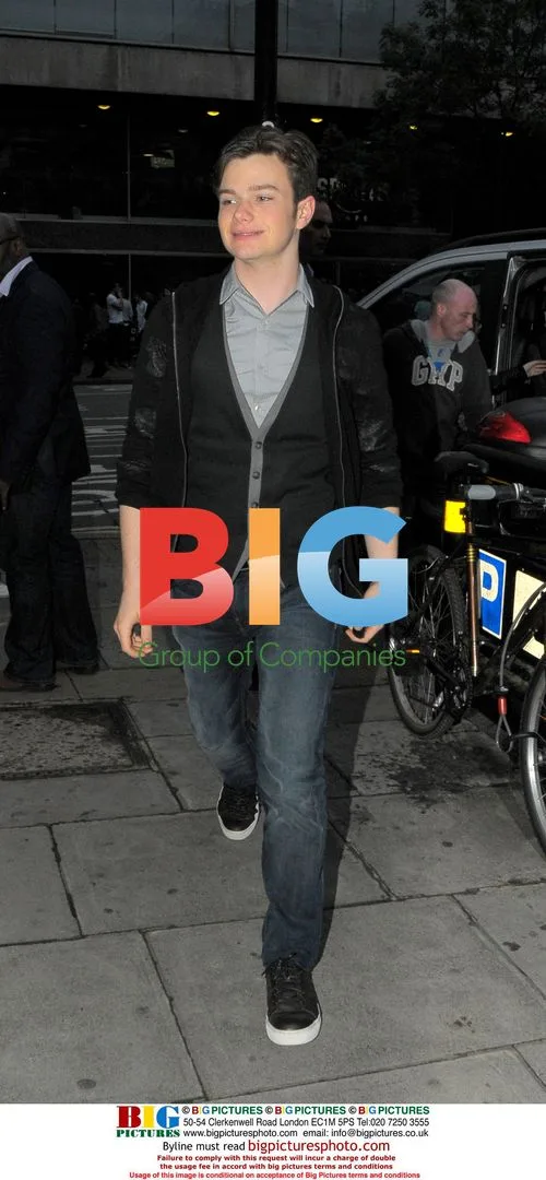 Chris Colfer at Mint Leaf Restaurant, London