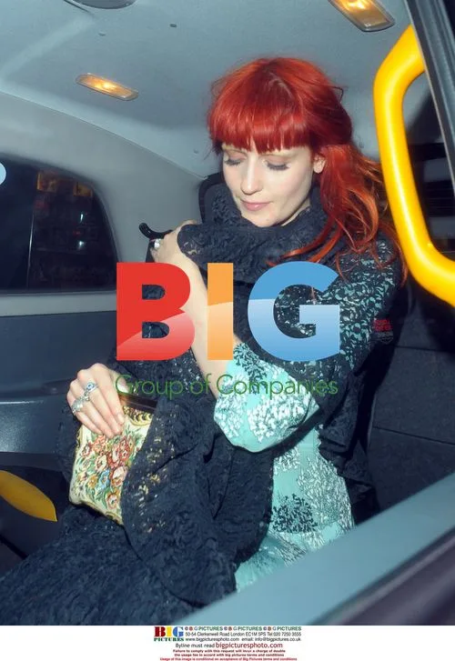 Florence Welch at Groucho Club, London