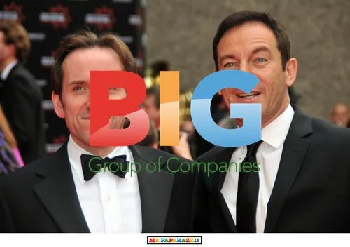 Ben Miller and Jason Isaacs at Edinburgh Film Festival