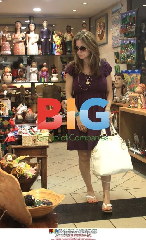 Kelly Preston Shopping in Rio