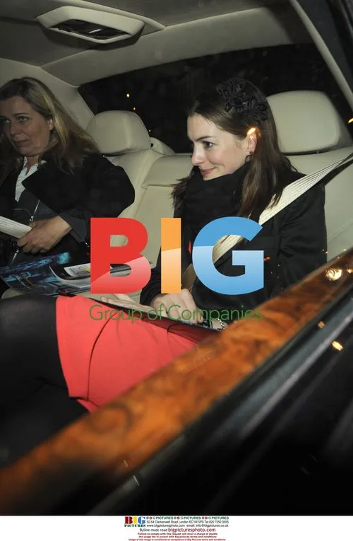 Anne Hathaway and Valentino in London