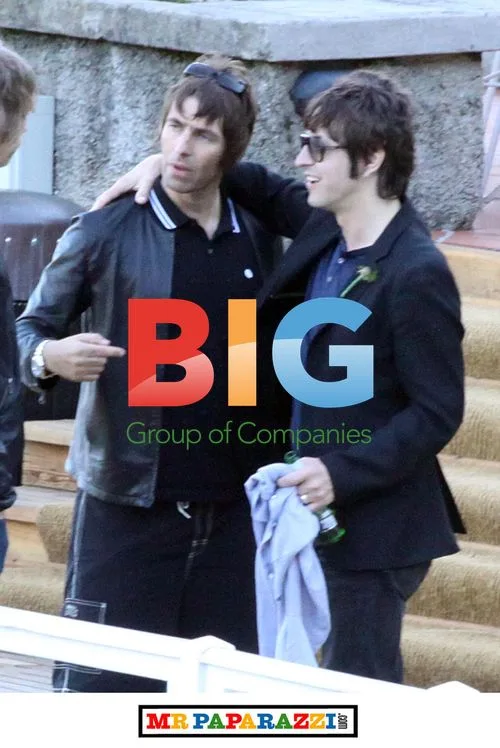 Liam Gallagher and friends in Italy