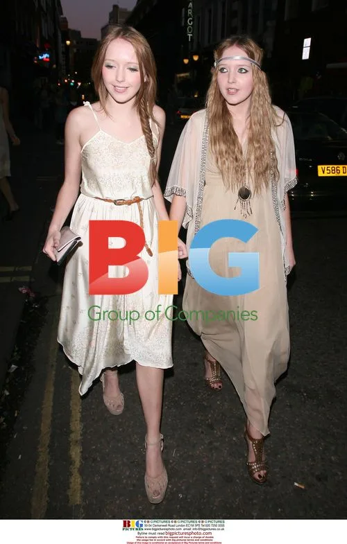 Samantha and Amanda Marchant at A Midsummer Night's Dream Party