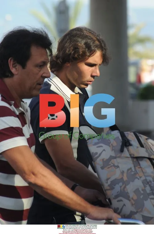 Rafa Nadal at Majorca Airport