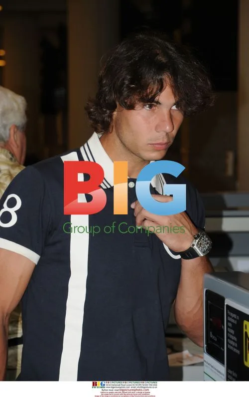 Rafa Nadal at Majorca Airport