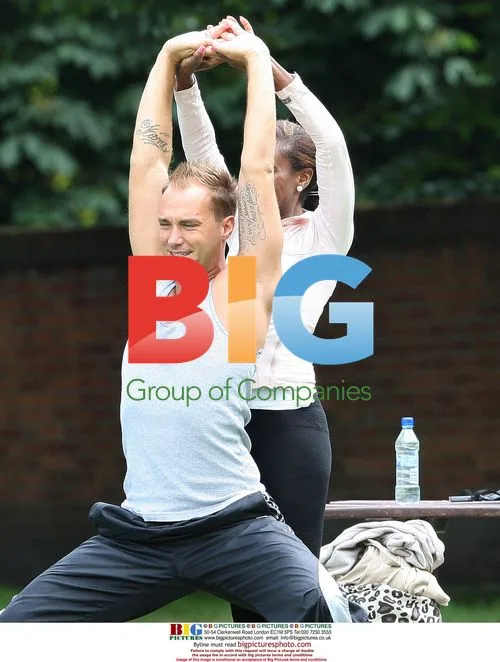 Calum Best Trains with Jacqueline Harvey