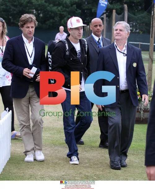 John Mcenroe at Liverpool Tennis Tournament