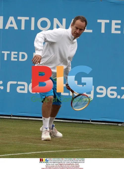 John Mcenroe vs Martina Hingis at Liverpool Tennis