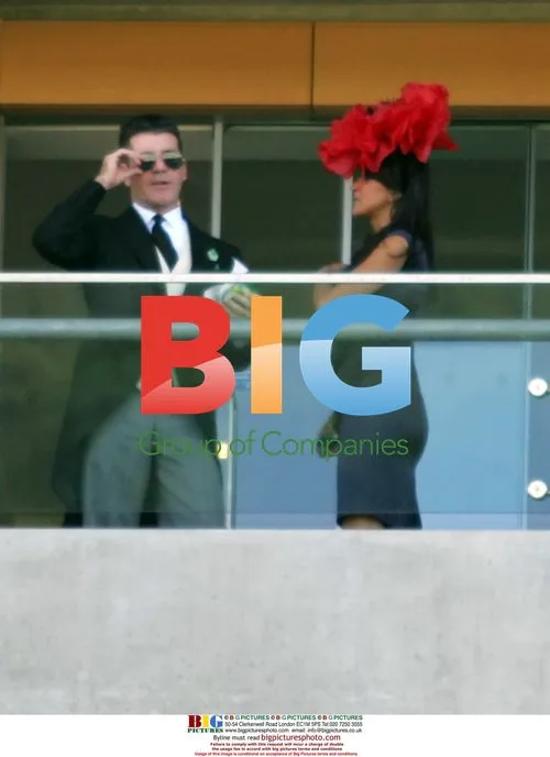 Simon Cowell at Royal Ascot Ladies Day