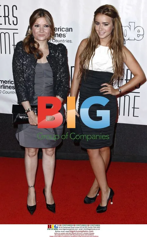 Joely & Lily Collins at Songwriters Hall of Fame